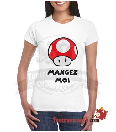 Camiseta blanca Seta Mario Chica