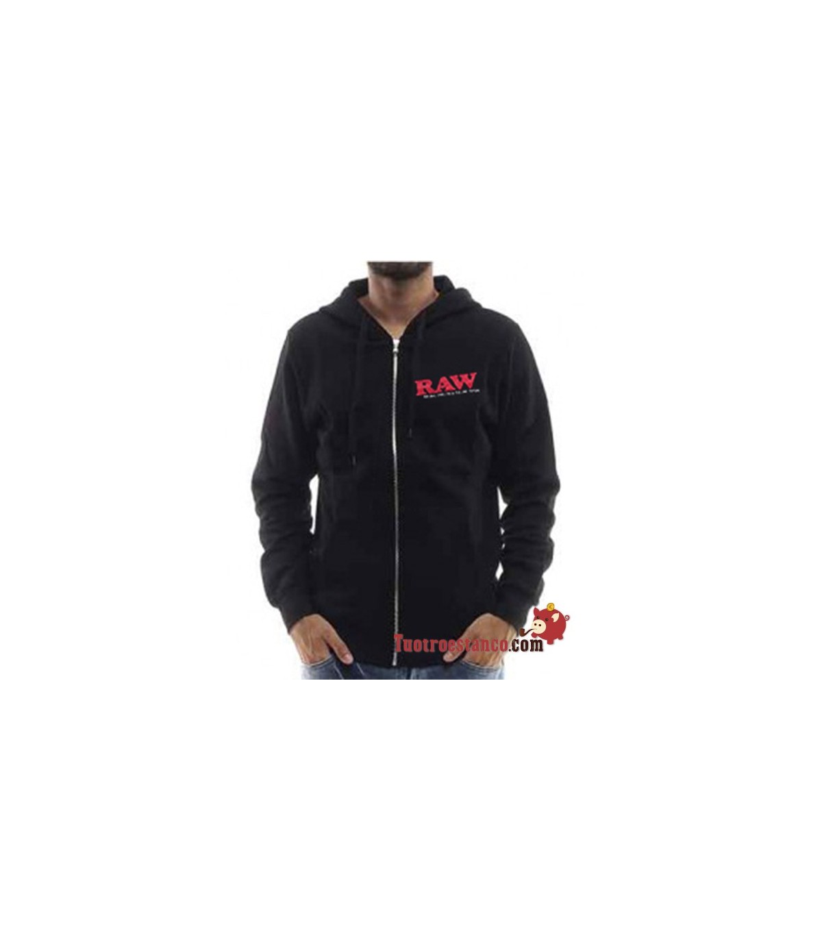 sudadera raw