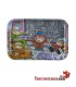 Bandeja Metal Dunkees Life Lesons 30 x 20 cm