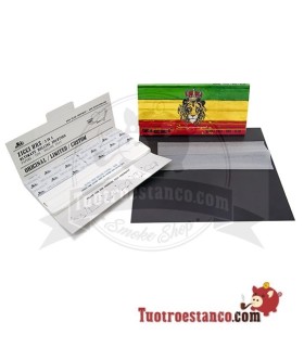 Ziggi King Size Rasta-Löwenpapier + Tipps