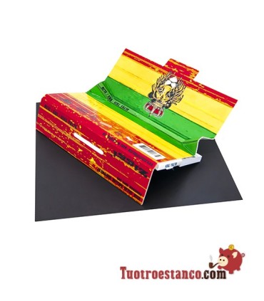King Size Rasta Lion Ziggi Papel + Dicas