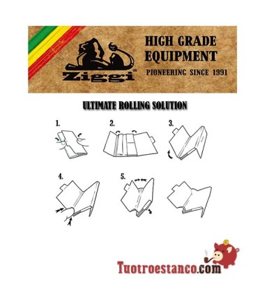 Papier Ziggi Roi Blanc Taille 110 mm + Conseils