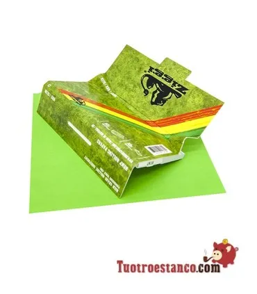 Papel verde Ziggi King Size 110 mm + Pontas.