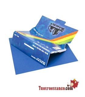 Papier Ziggi King Size Bleu Foncé 110 mm + Conseils