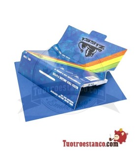 Ziggi King Tamanho Papel Azul Escuro 110 mm + Dicas