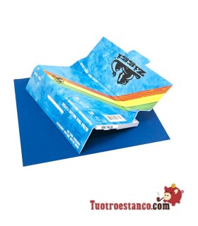 Papier Ziggi King Size Bleu 110 mm + Conseils