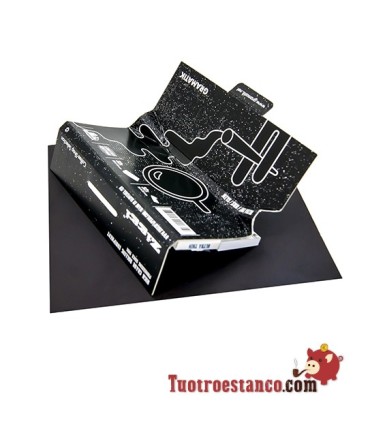 Ziggi King Size Schwarzes Papier 110 mm + Spitzen