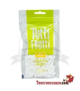Tutti Frutti Zitronen- und Minzfilter 6 mm 200 Einheiten