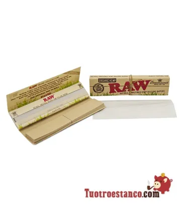 Organic Raw Paper Connoisseur King Size Slim 110 mm + Conseils