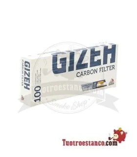 Tubes Gizeh Charcoal - 1 box of 100 units