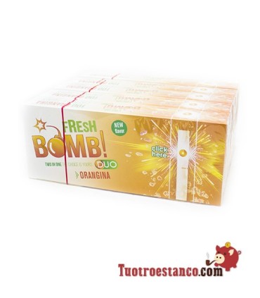 Tubos fresh bomb! Laranja 5 - caixas de 100 tubos