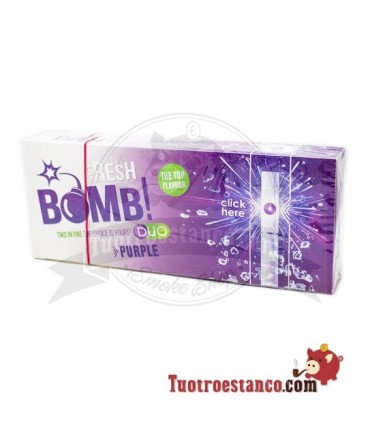 Tubos fresh bomb! Bagas - 1 caixa de 100 tubos