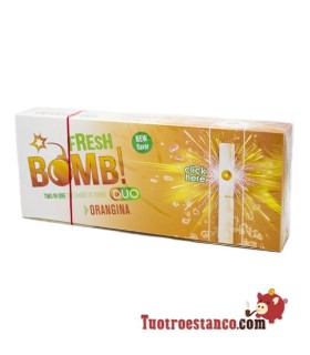 Tubi Fresh Bomb! Arancione - 1 scatola da 100 tubi