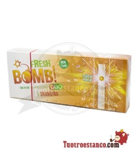 Tubi Bomba Fresca! Arancione - 1 scatola da 100 tubi
