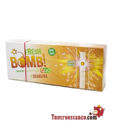 Tubos fresh bomb! Laranja - 1 caixa de 100 tubos