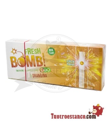 Tubos Fresh Bomb! Oranje 1 doos van 100 buizen