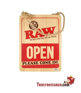 Raw Wood Sign - "Please Cone In"