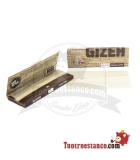 78mm Gizeh Brown Paper 1 1/4