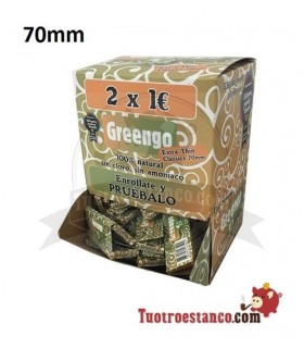 70 mm greengo Paper Display - 100 booklets