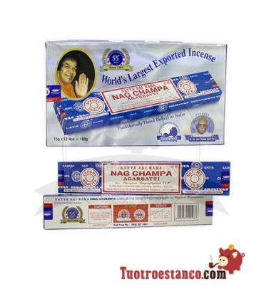 Nag Champa Satya Sai Baba Wierook 15gr