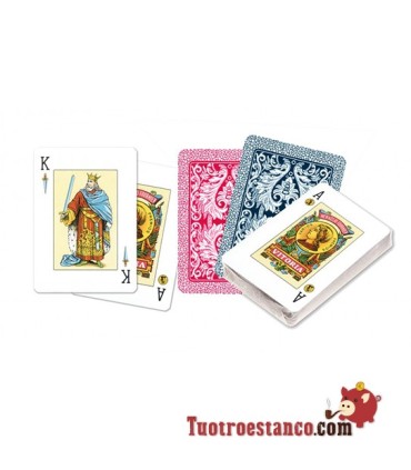 Jeu de poker espagnol n° 211 de 55 cartes