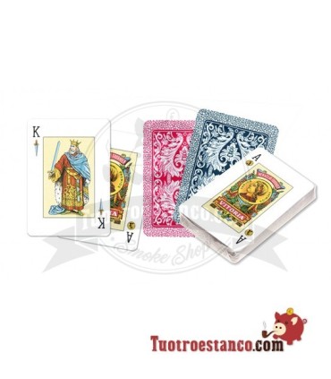 Jeu de cartes nº211 55 cartes de Poker
