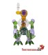Bong aus glas Supersmoker SpaceRobot 21 cm