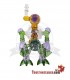 Bong de cristal Supersmoker SpaceRobot 21 cm