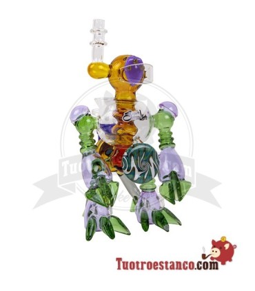 Bong en verre Supersmoker SpaceRobot 21 cm