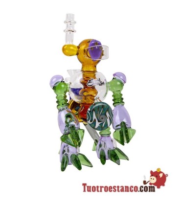 SpaceRobot Supersmoker Vidro Bong 21 cm