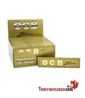 OCB Slim GOLD Paper 109 mm – 50 Broschüren