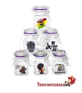 Airtight glass jar juicy Small 80 ml