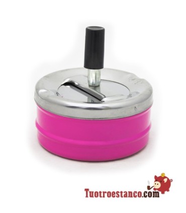 Push Type Ashtray Model Colorfull