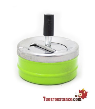 Push Type Ashtray Model Colorfull