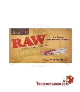 6x35 mm Round Raw Glass Nozzle