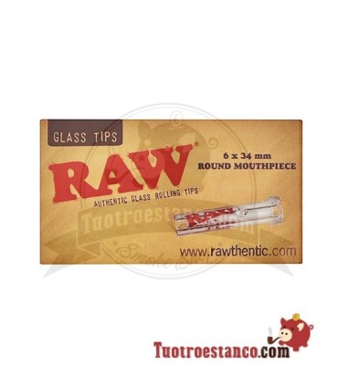 Boquilla de Cristal Raw Round de 6x35 mm