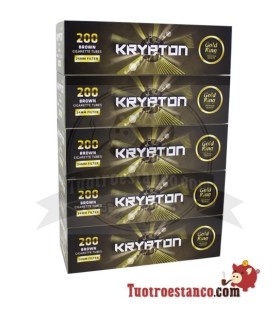 Tubes Krypton 5 boxes 200 Brown Gold Ring