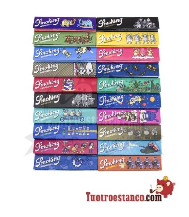 Smoking Edizione King Size Slim Paper Kukuxumusu