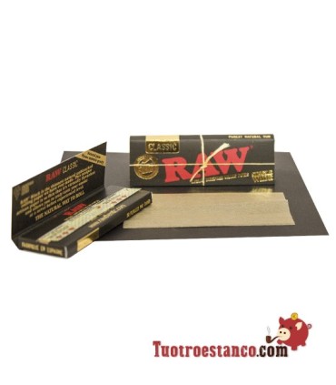 Papier Raw Black Edition 70mm