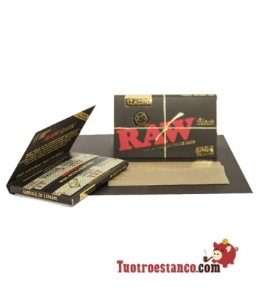 Raw Black Edition 70mm Papel Janela Dupla