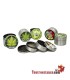 Grinder drawing Leaf 4 pieces 50 mm