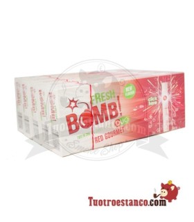 Tubi Bomba Fresca! Fragola - 5 scatole da 100 unità