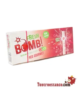 Tubes Fresh Bomb ! Fraise - 1 boîte de 100 tubes