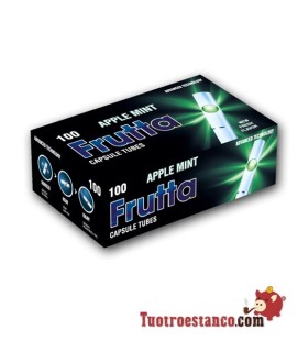Tubes FRUTTA Menthol Apple Capsule 1 box of 100 units