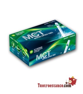 Tubi MCT Menthol con capsula 1 scatola da 100 unità