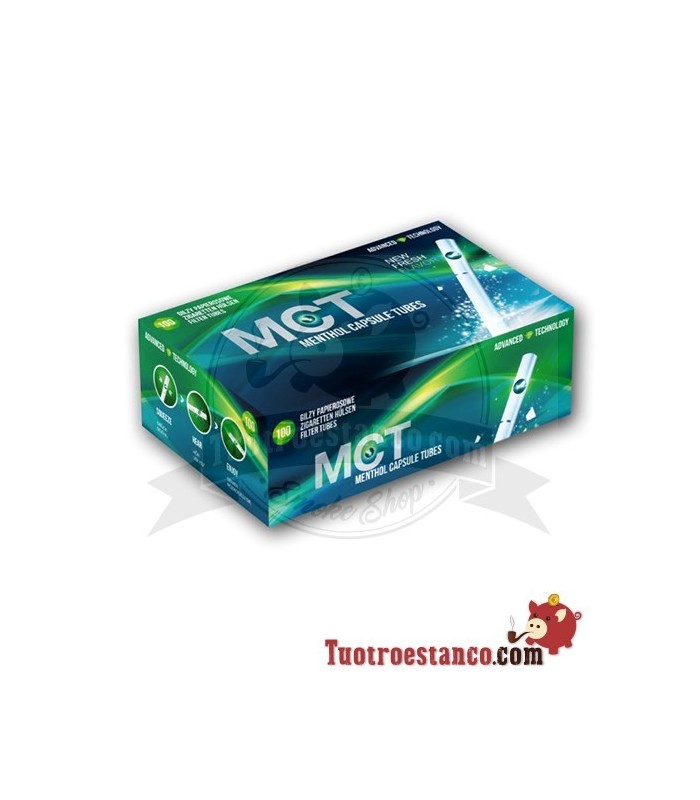 Menthol MCT-Röhrchen mit Kapsel 1 Schachtel mit 100 Einheiten