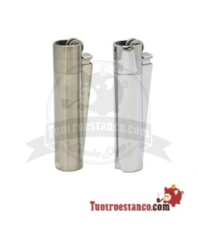 Clipper Métallique Argent + Boîtier Métallique