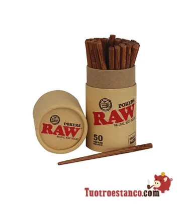Poker RAW Holzpresse