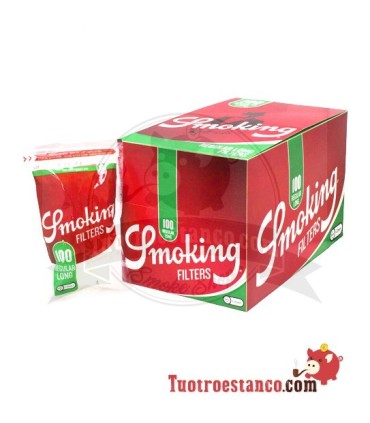 8 mm Long Smoking Filter - 25 Beutel mit 100 Filtern