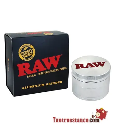 Raw Aluminum Grinder 4 parts